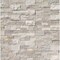 Msi Roman Beige Ledger "L" Corner 6 in.  X 18 in.  Splitface Travertine Wall Tile, 4PK ZOR-PNL-0139 - alternate 5